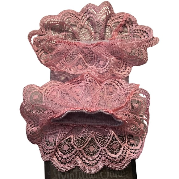 NWT Matilda Jane Enchanted Garden Harper Easter Socks Lace Pastel Girls Large - Picture 5 of 8